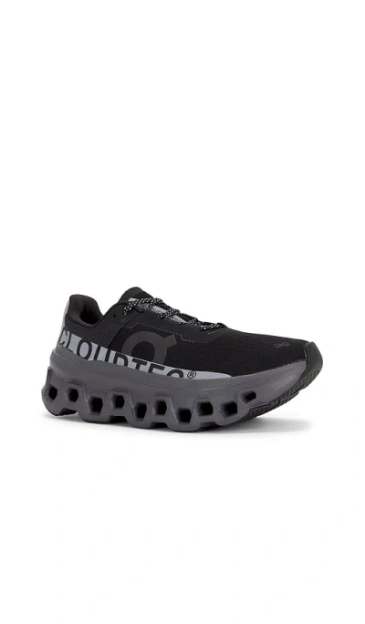 On Cloudmster Lumos Sneakers In Black