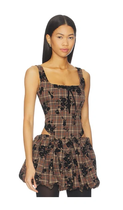 CLASSY CHECK CORSET 上装