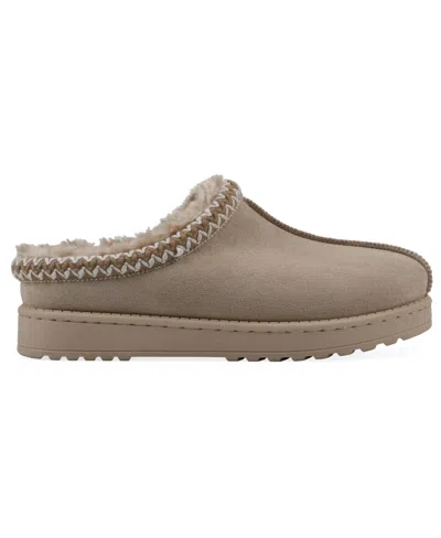 White Mountain Women's Icebin Clog Slippers In Brown