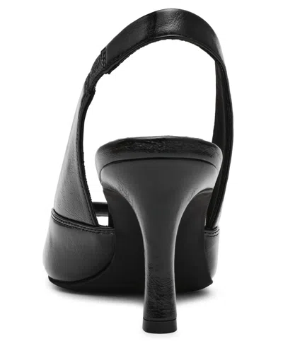 Anne Klein Jovi Slingback Peep Toe Pump In Black