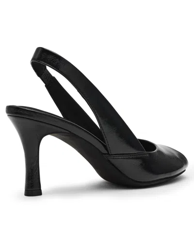 Anne Klein Jovi Slingback Peep Toe Pump In Black