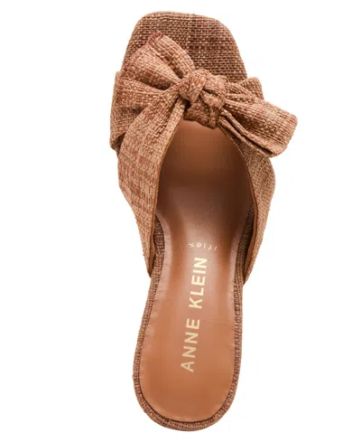 Anne Klein Women's Dara Wedge Sandals In Brown