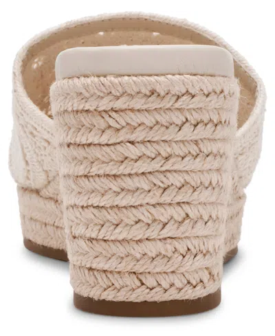 Anne Klein Women's Effy Wedge Heel Dress Sandals In Neutral