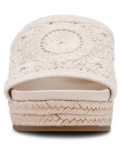 Anne Klein Women's Effy Wedge Heel Dress Sandals In Neutral