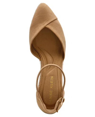Anne Klein Women's Wilmott Wedge Heel Sandals In Brown