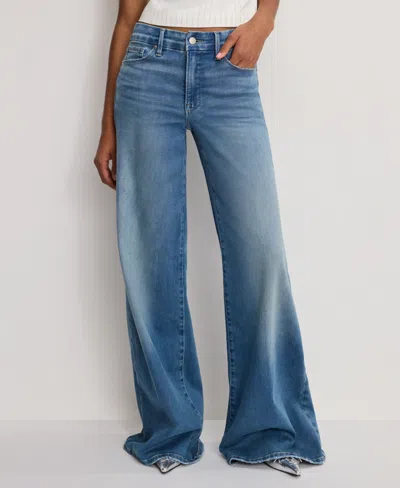 Good American Women's Wide-leg High-rise Jeans In Blue