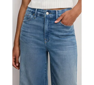 Good American Women's Wide-leg High-rise Jeans In Blue