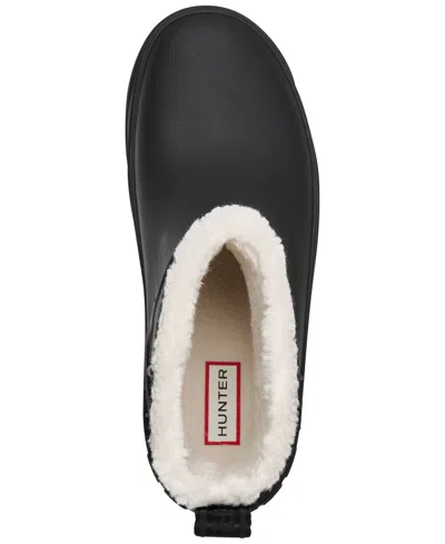 Hunter Women's Willa Insulated Waterproof Rain Booties From Finish Line In Black