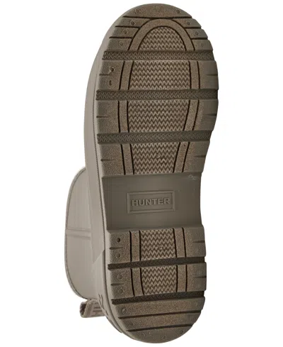Hunter Women's Willa Insulated Waterproof Rain Booties From Finish Line In Brown