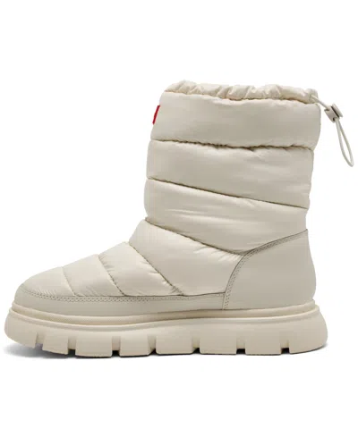 Hunter Maribel Waterproof Snow Boot In White