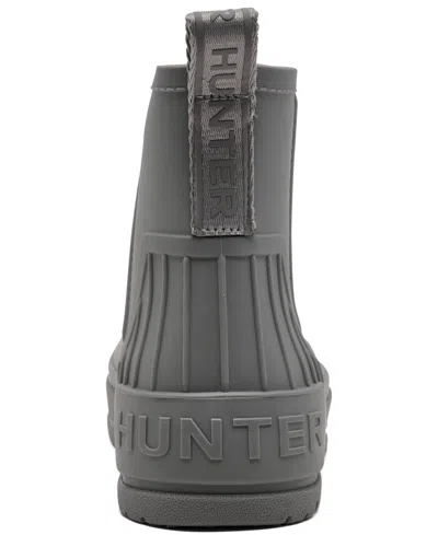 Hunter Women's Wales Waterproof Rain Booties 11 Medium Gray