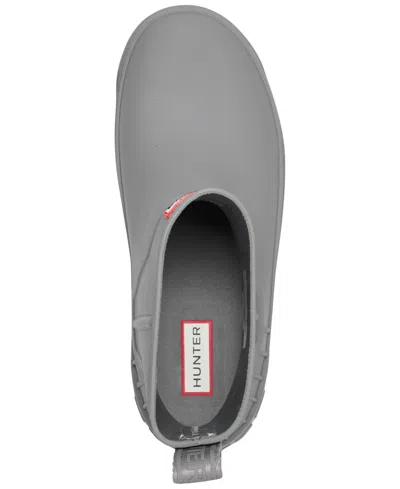Hunter Women's Wales Waterproof Rain Booties 11 Medium Gray