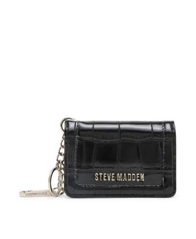 Steve Madden Bjem-b Bifold Card Case Wallet In Black