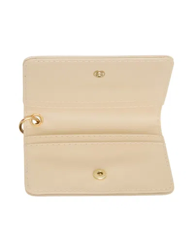 Steve Madden Bjem-b Bifold Card Case Wallet In Sand