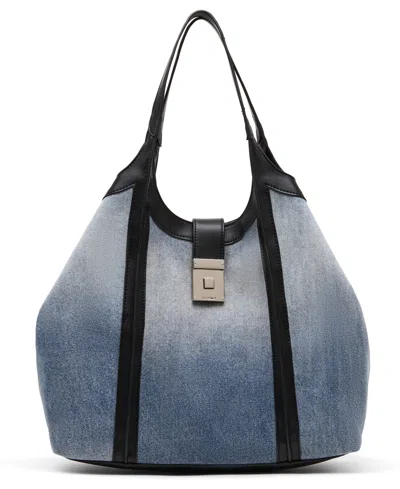Steve Madden Blenore Hobo Large Bag In Blue