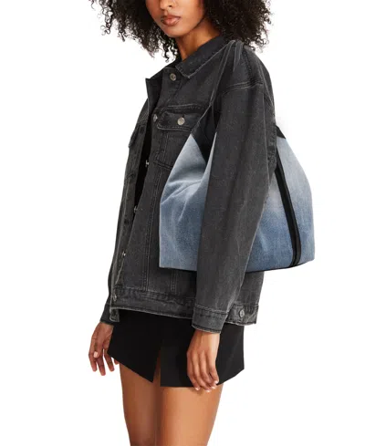 Steve Madden Blenore Hobo Large Bag In Blue