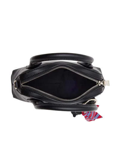 Steve Madden Bmelodie Small East/ West Bag With Scarf In Black