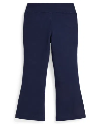 Polo Ralph Lauren Girls 2t-6x Stretch Flare Leggings In Blue