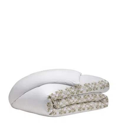 Alexandre Turpault Organic Cotton Mirabeau Super King Duver Cover In White
