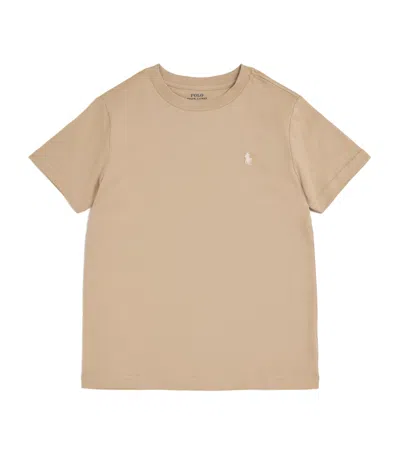 Ralph Lauren Polo Pony T-shirt In Neutral