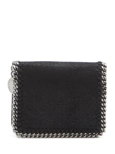 Stella Mccartney Falabella Bifold Wallet In Black
