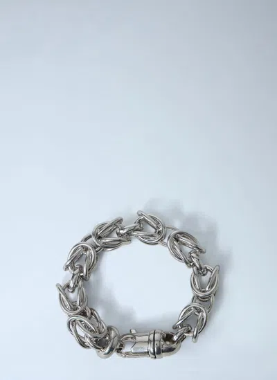 Totême Byzantine Link Chain Bracelet In Silver