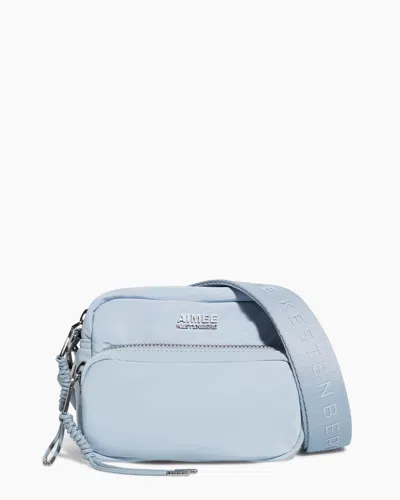 Aimee Kestenberg Nylon Camera Crossbody In Blue