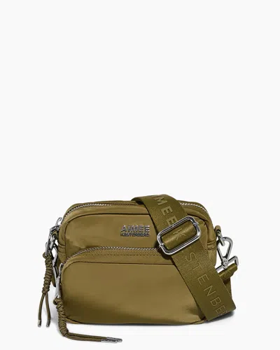 Aimee Kestenberg Nylon Camera Crossbody In Green