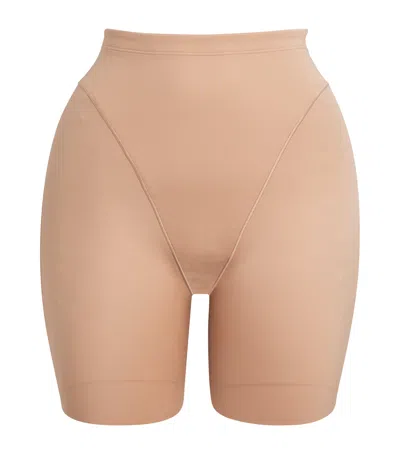 Skims Butt And Hip Enhancing Padded Shorts In Neutral