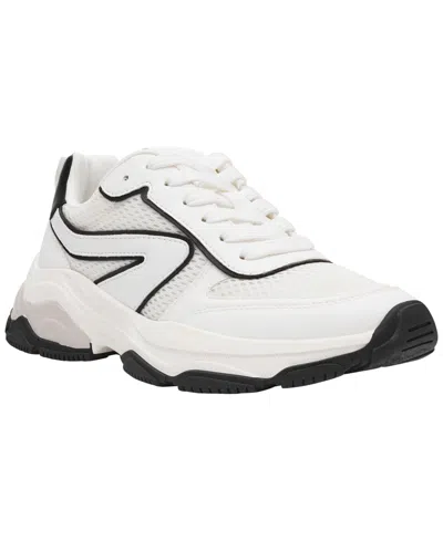 Dv Dolce Vita Women's Comet Chunky Lace-up Sneakers In White