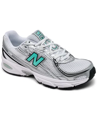 New Balance Women's 740 Casual Sneakers From Finish Line In Silver