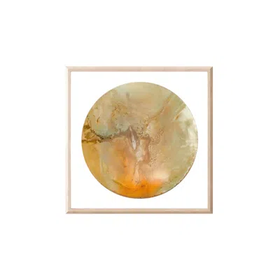 Art By Affie Brown / Yellow / Orange Loam - Large Fine Art Print In Brown