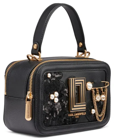 Karl Lagerfeld Simone Mini Crossbody Bag In Multi