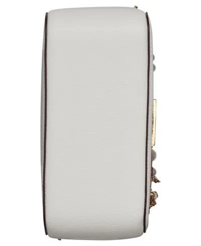 Karl Lagerfeld Simone Mini Crossbody Bag In White