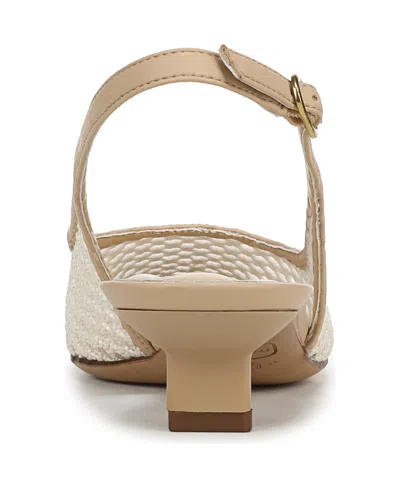 Franco Sarto Women's Pura Pointed Toe Slingback Pumps In Gold