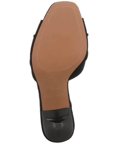 Franco Sarto Women's Gogia Square Toe Slingback Sandals In Black