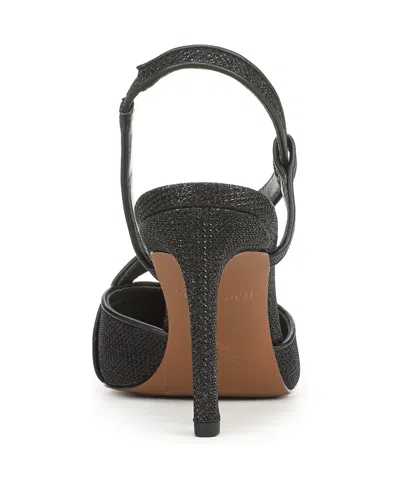 Franco Sarto Women's Peyton Pointed Toe Strappy Dress Pumps In Black