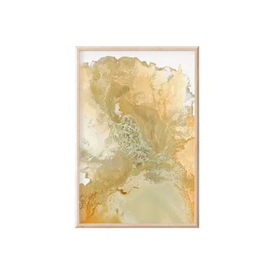 Art By Affie Yellow / Orange / Brown Clay - Large Vertical Fine Art Print In Multi