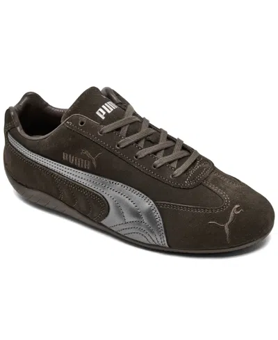 Puma Women's Speedcat Lux Casual Sneakers From Finish Line In Green
