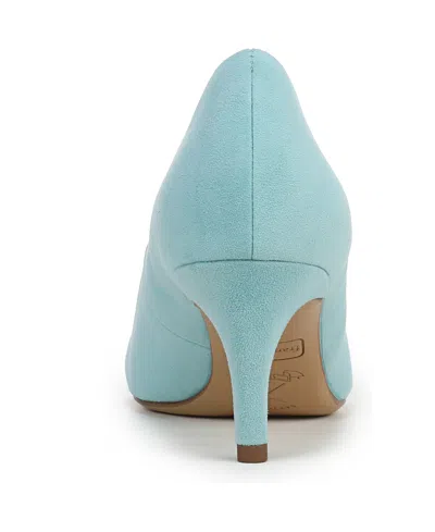 Franco Sarto Women's Kamari Pointed Toe Pump Shoes In Blue