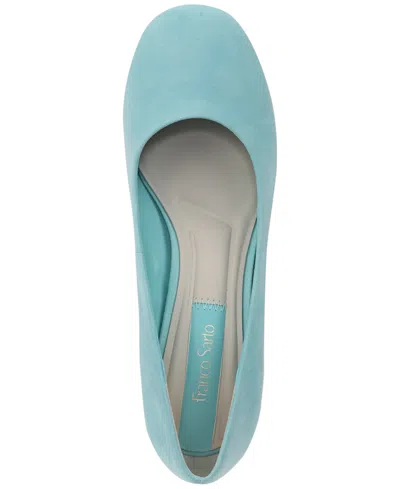 Franco Sarto Women's Kamari Pointed Toe Pump Shoes In Blue