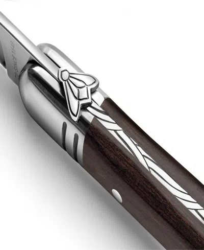 Laguiole Heritage Stainless Steel 6-pc. Premium Steak Knife Set In Brown