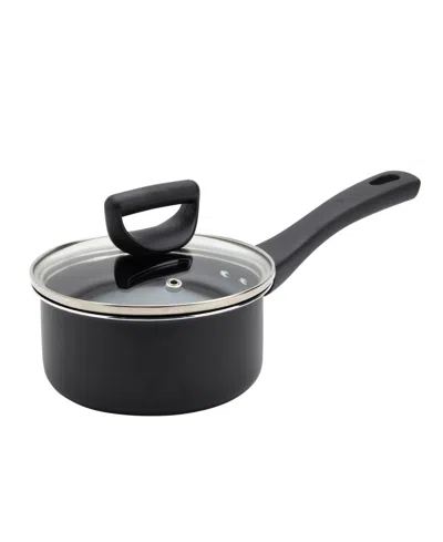 Basic Essentials Non-stick Aluminum 31-pc. Cookware Set In Black