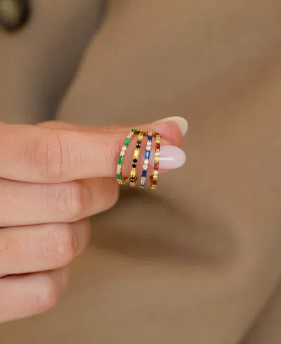 Girls Crew Harry Potter Hufflepuff House Crystal Ring In Gold