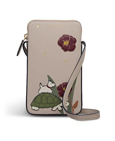 Radley London Midnight Wanderer Mini Phone Crossbody Bag In Brown