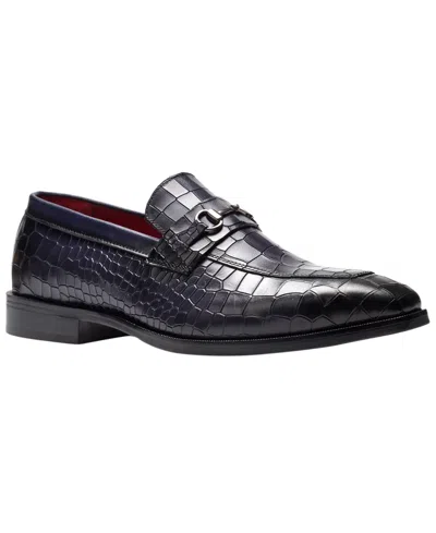 Carlos By Carlos Santana Men's Havana Bit Loafers In Blue
