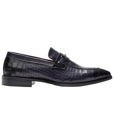 Carlos By Carlos Santana Men's Havana Bit Loafers In Blue