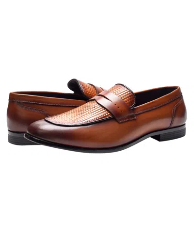 Carlos By Carlos Santana Men's Solstice Penny Loafers In Brown