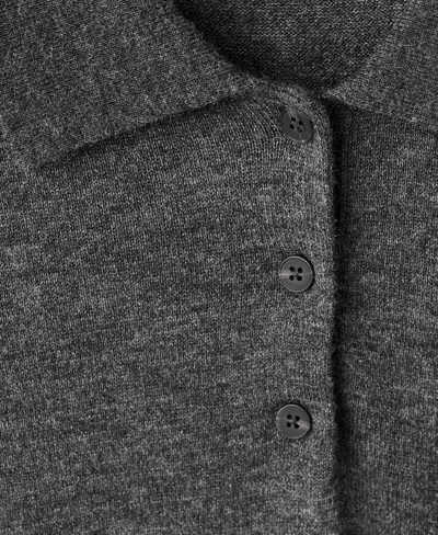 Mango Women's Polo Neck Sweater In Gray