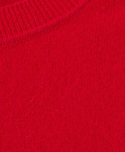 Mango Women's 100% Cashmere Sweater In Red